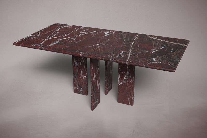 Luna Marble Dining Table 82.6"
