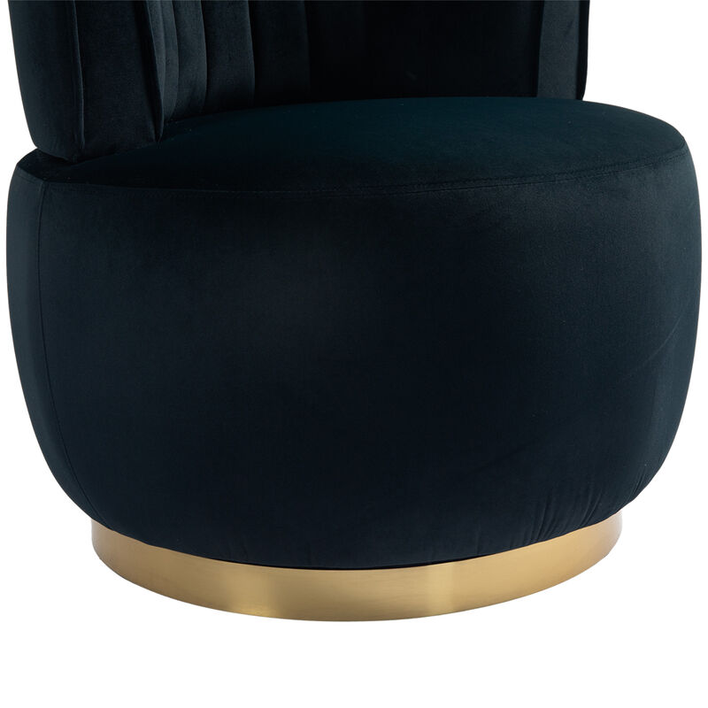 Merax 360 Degree Swivel Barrel Accent Chair