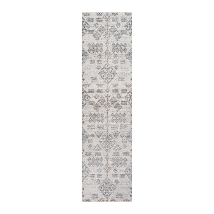 Bhalil Berber Diamond Geometric Area Rug