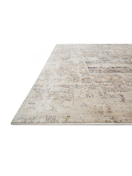 Javari JV01 Ivory/Granite 18" x 18" Sample Rug