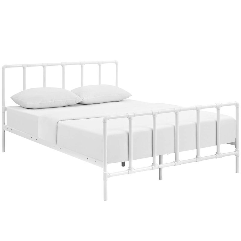 Modway - Dower Queen Stainless Steel Bed