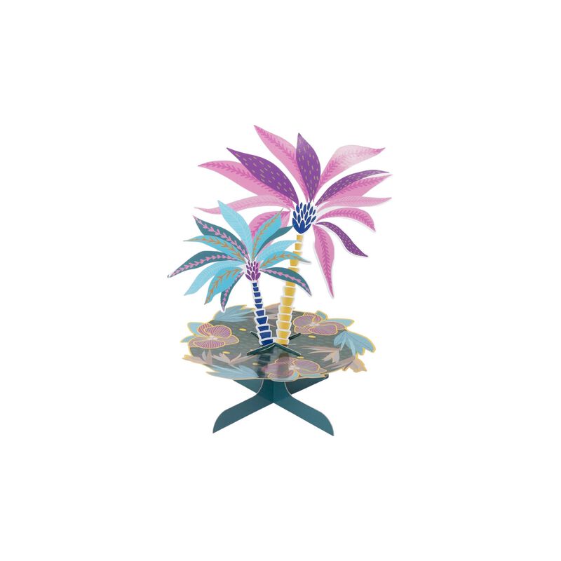 Ma Fete Tropical Party Paper Cupcake Stand
