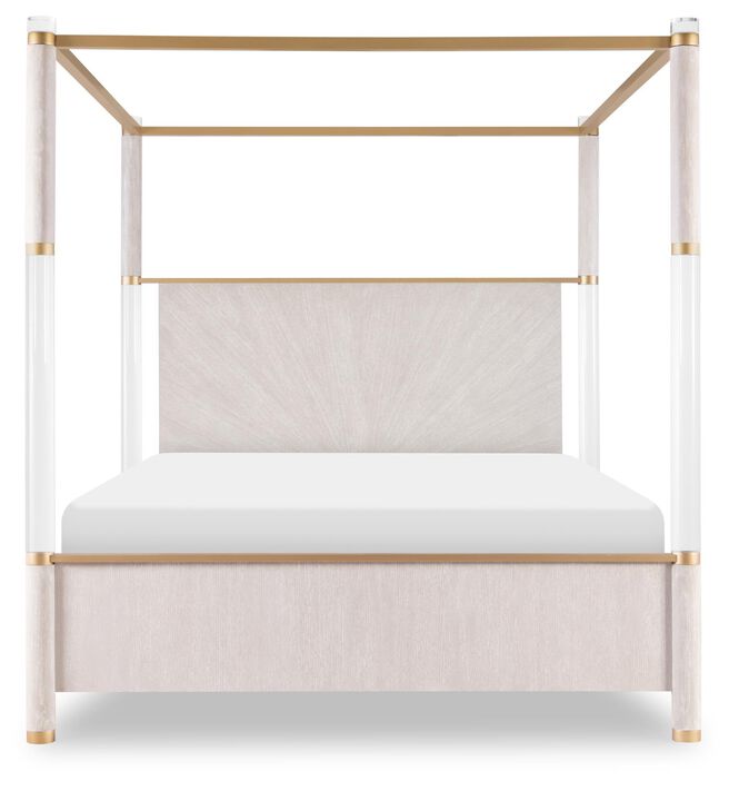 Miramar Canopy Bed w/Acrylic Post