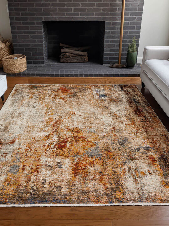 Neola NA1 Beige 20" x 30" Rug