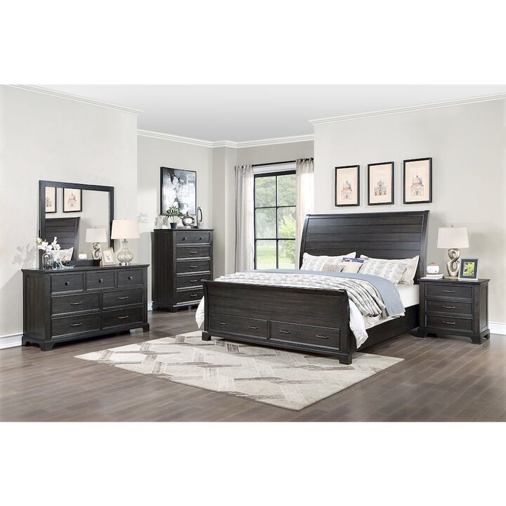 New Classic Furniture Stafford County Dresser-Walnut