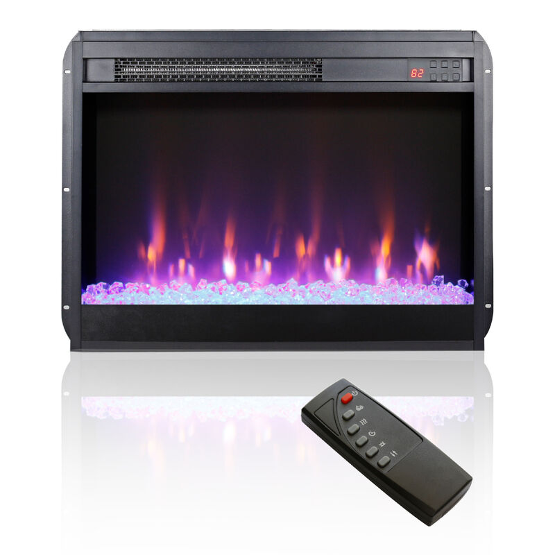 Streamdale 60" Electric Media Stand with LED Lights