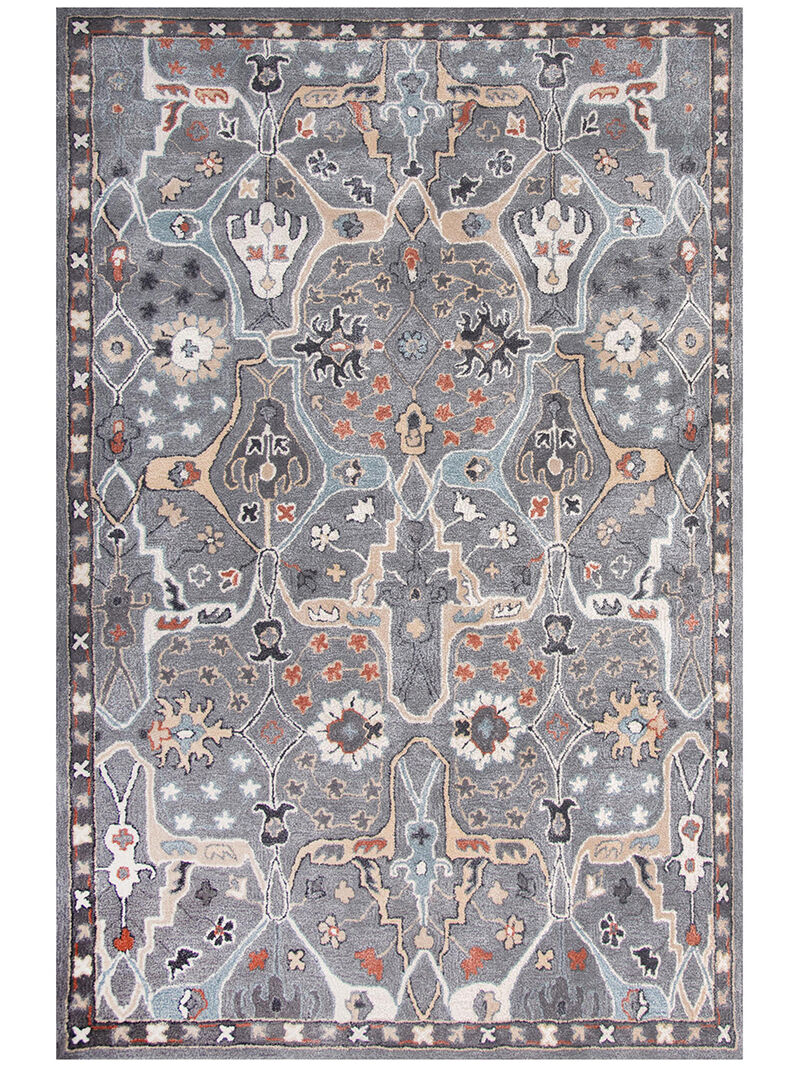 Sapphire SAH445 Gray/Multi 7'9" x 9'9" Rug