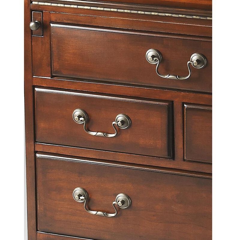 Butler Specialty Company Danforth Secretary, Dark Brown