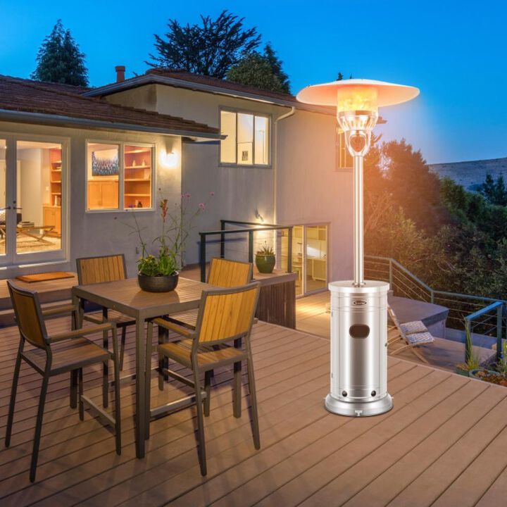 Costway 48000 BTU Patio Heater with Simple Ignition System