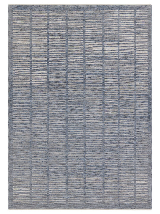 Ballad BLA11 Blue 6' x 9' Rug