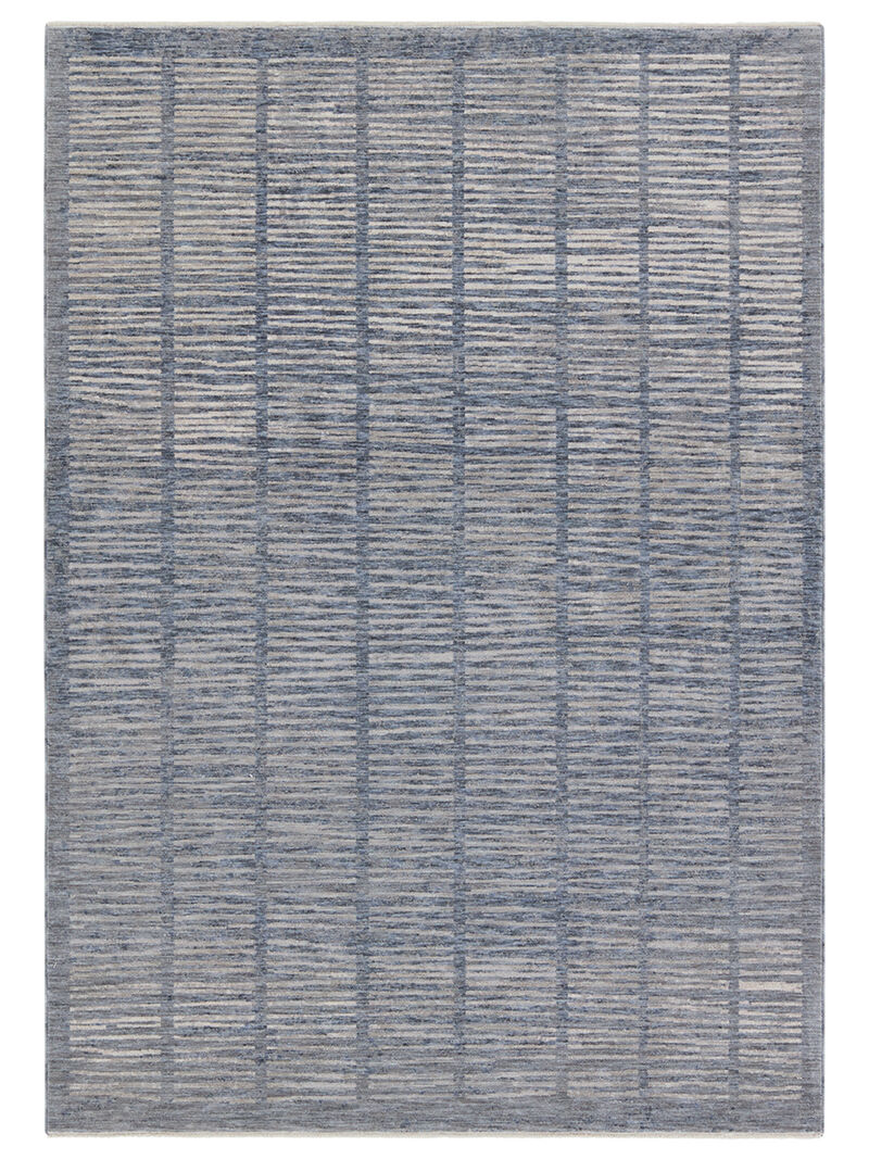 Ballad BLA11 Blue 6' x 9' Rug