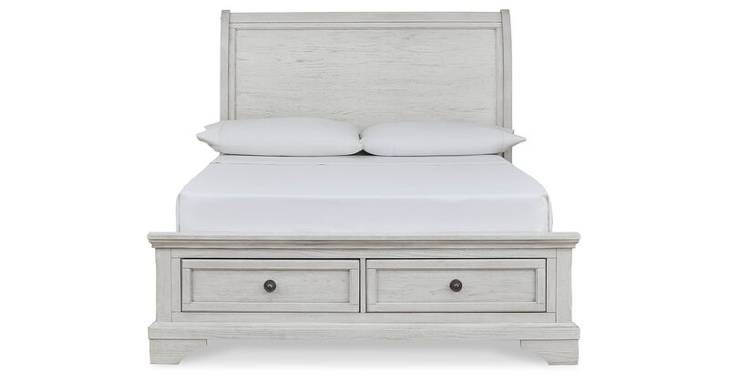 Full Sleigh Storage Bed
