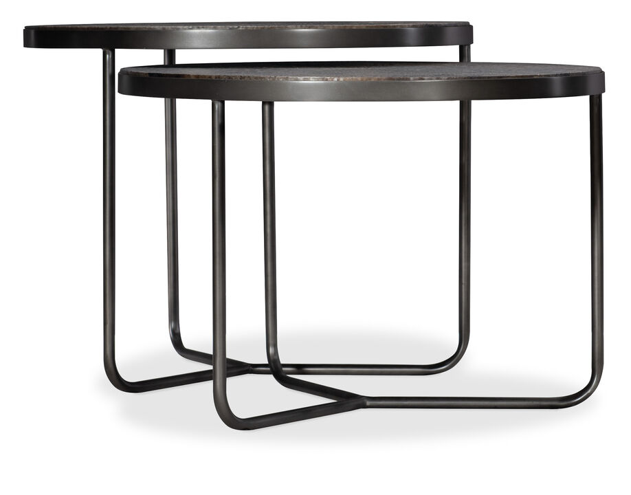 Commerce & Market Cocktail Tables (Set of 2)
