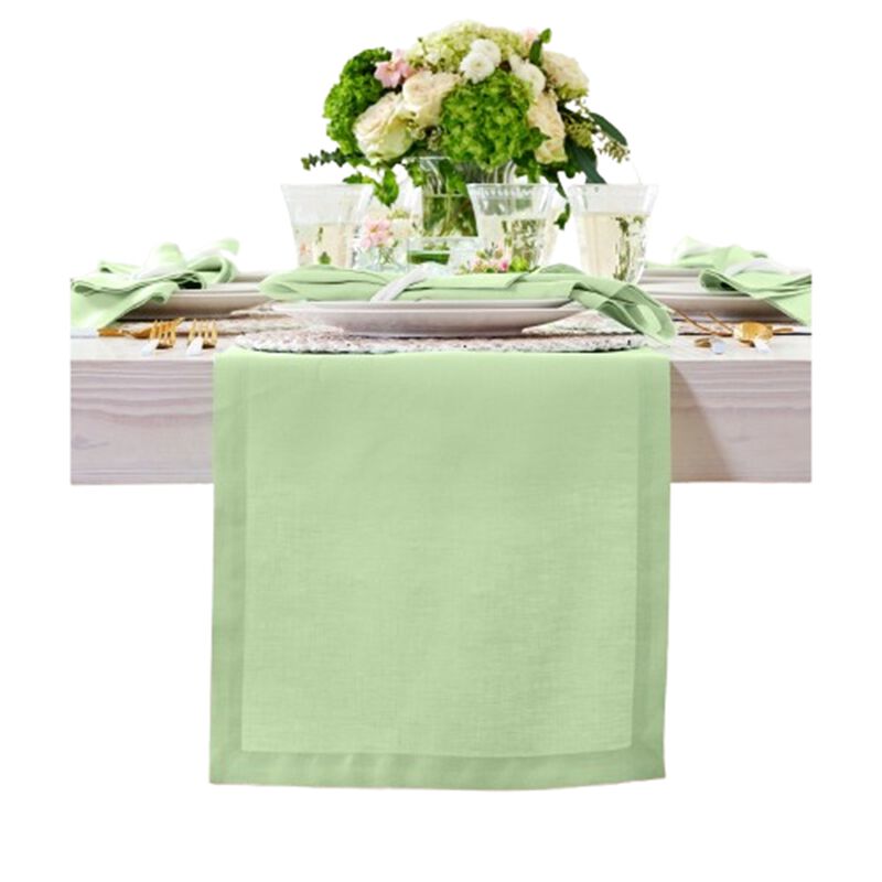 Solino Home 100% Pure Linen Table Runner | Fete for Valentine;s