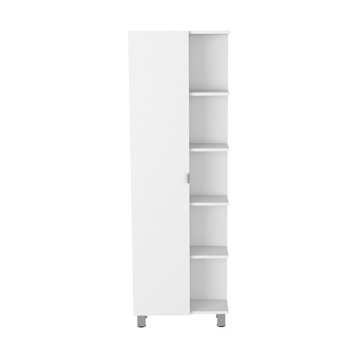 Corner Cabinet Womppi, Bathroom, White