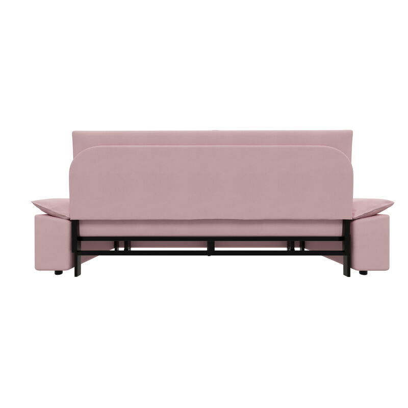 Merax Multi-Functional Velvet Sleeper Sofa Bed