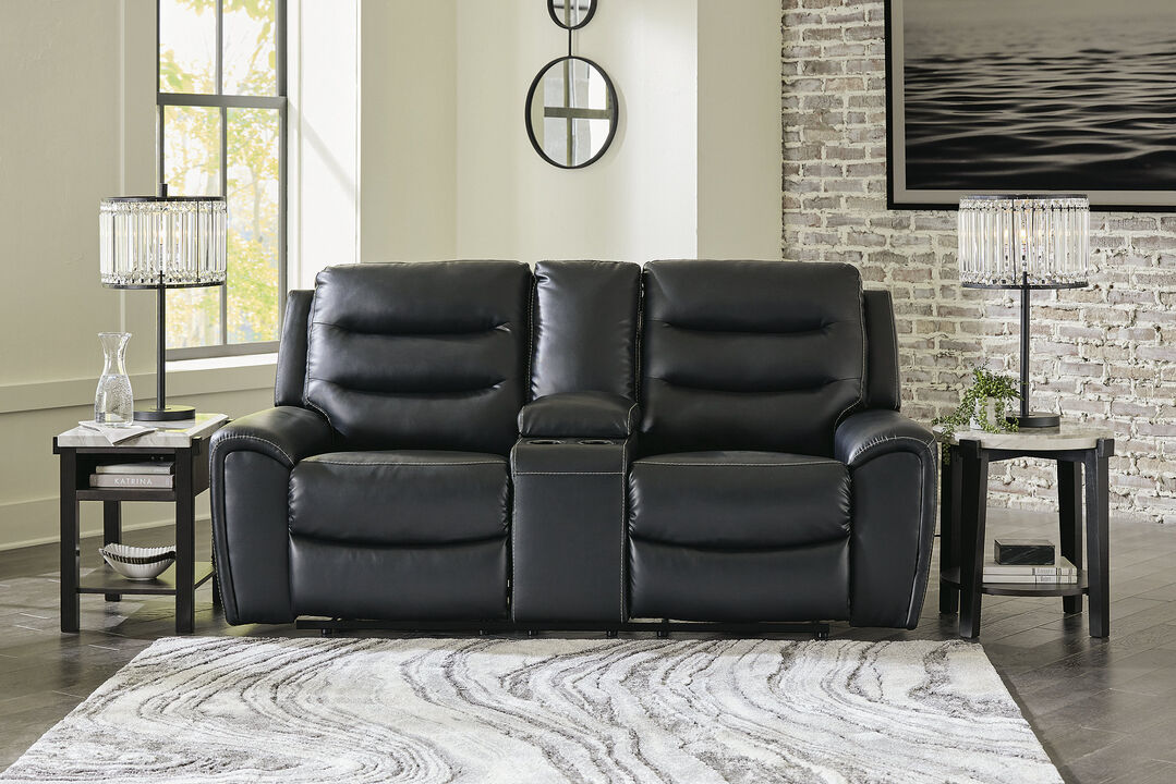 Warlin PWR Recline Loveseat W/Console