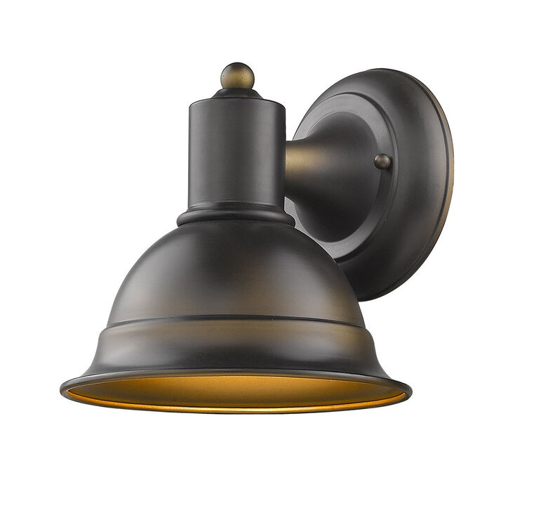 Hivvago Antique Bronze Aluminum Wall Sconce