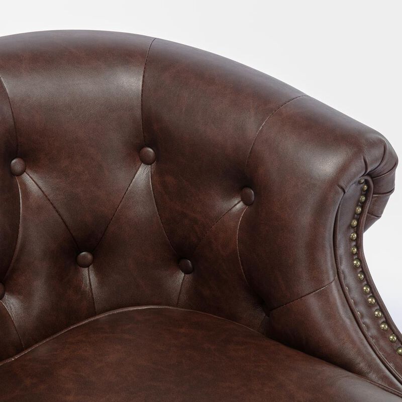 Comfort Pointe Chesterfield Button Tufted Accent Chair