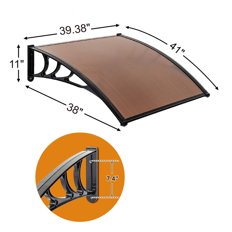 Household Application Door & Window Rain Cover Eaves Bracket