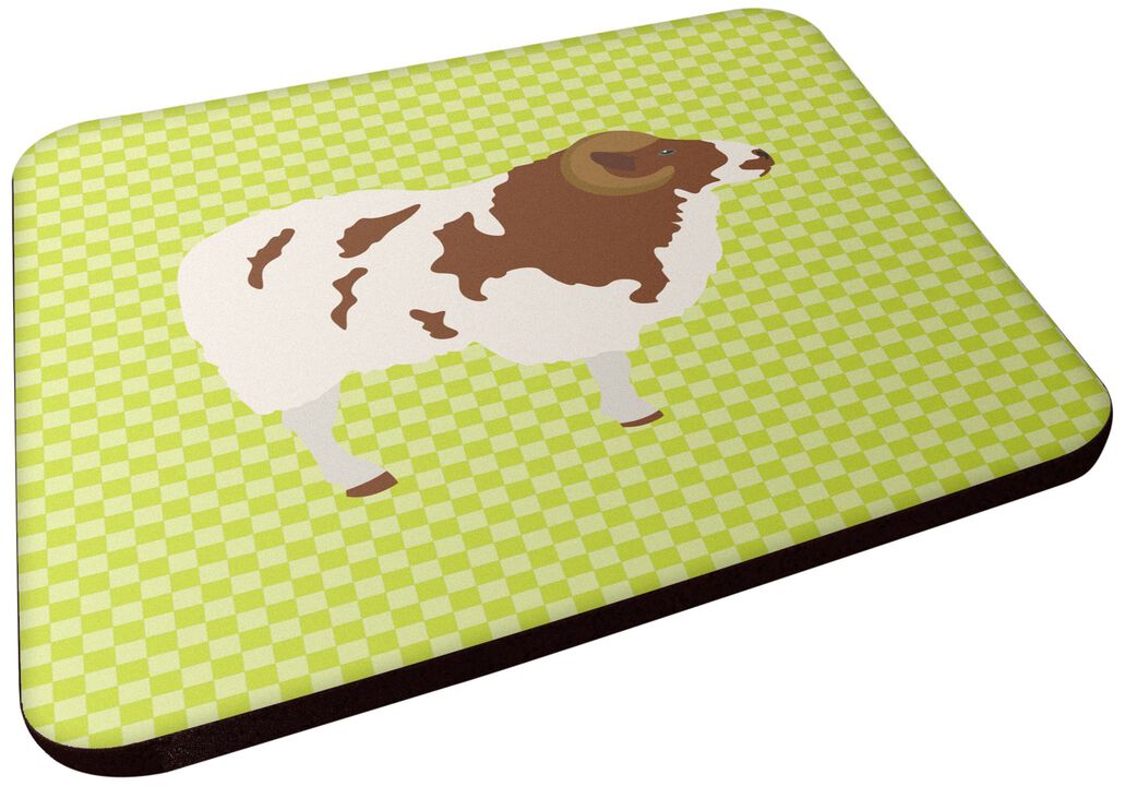 Caroline's Treasures Jacob Sheep Green Decorative coasters, 3.5, Multicolor