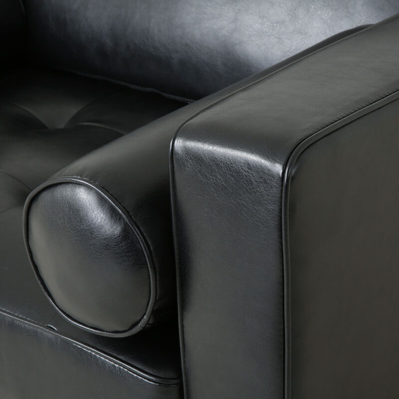 Merax Modern Wide Seat Single Sofa Accent Chair