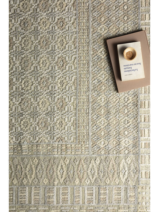 Nola NOL03 Taupe/Ocean 7'9" x 9'9" Rug