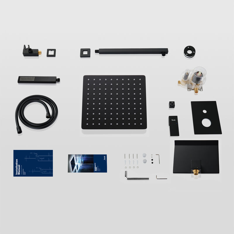 Shower Faucet Set Modern and Stylish Bathroom Shower System for a Refreshing Experience