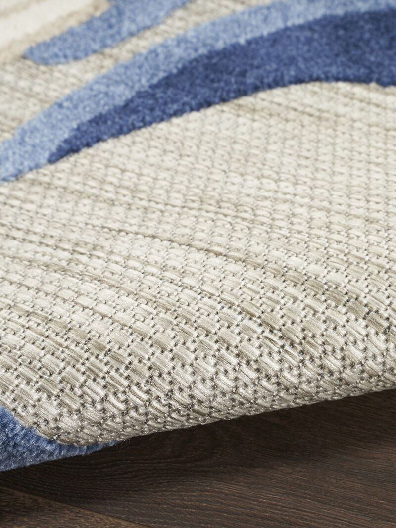 Aloha ALH33 Blue/Gray 9' x 12' Rug