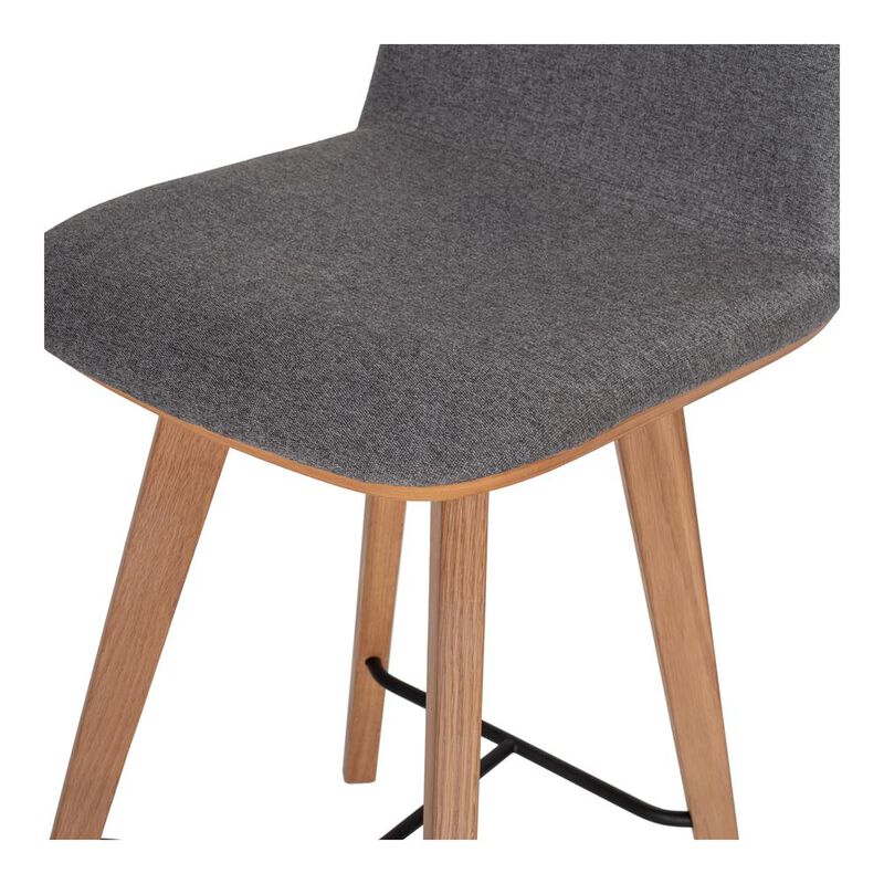 Moe's Home Collection Napoli Counter Stool Grey