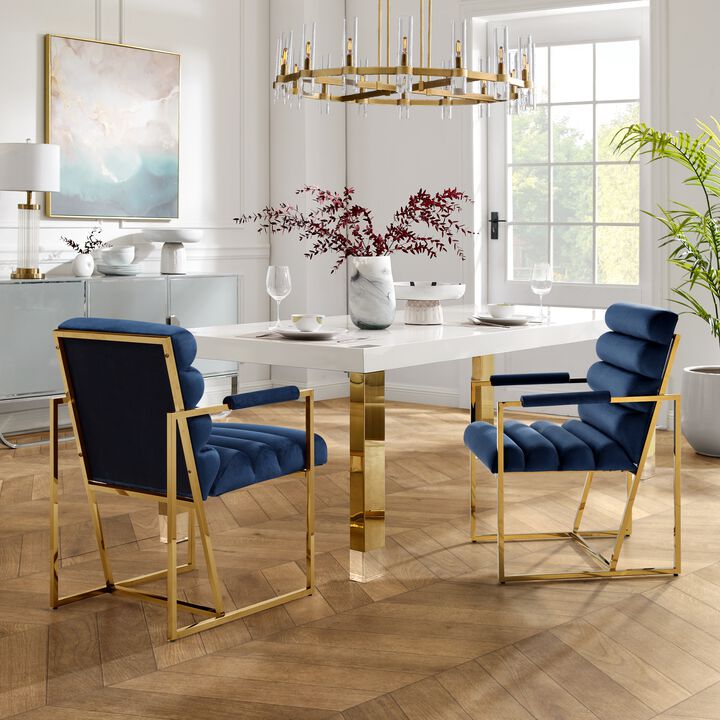 Inspired Home Mirabella Dining Chair with Arm