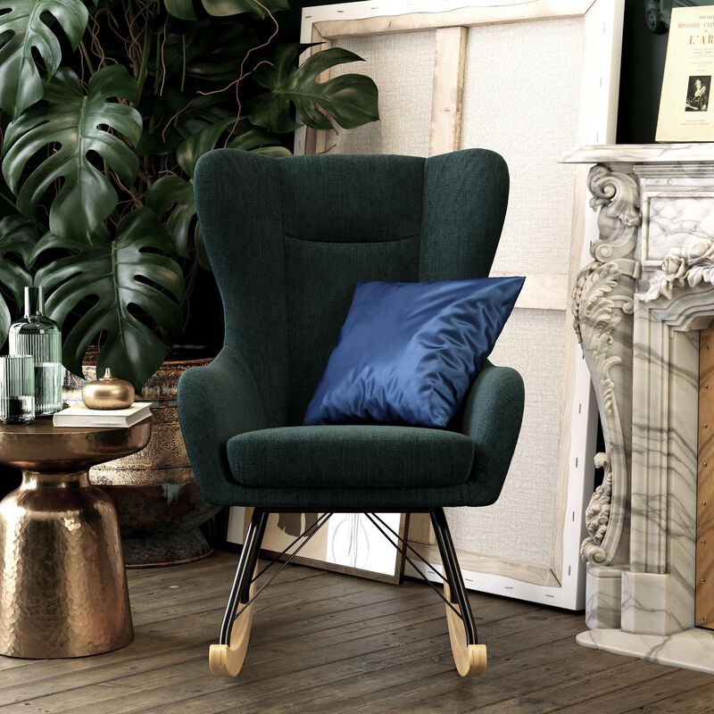 Novogratz Harper Wingback Rocker