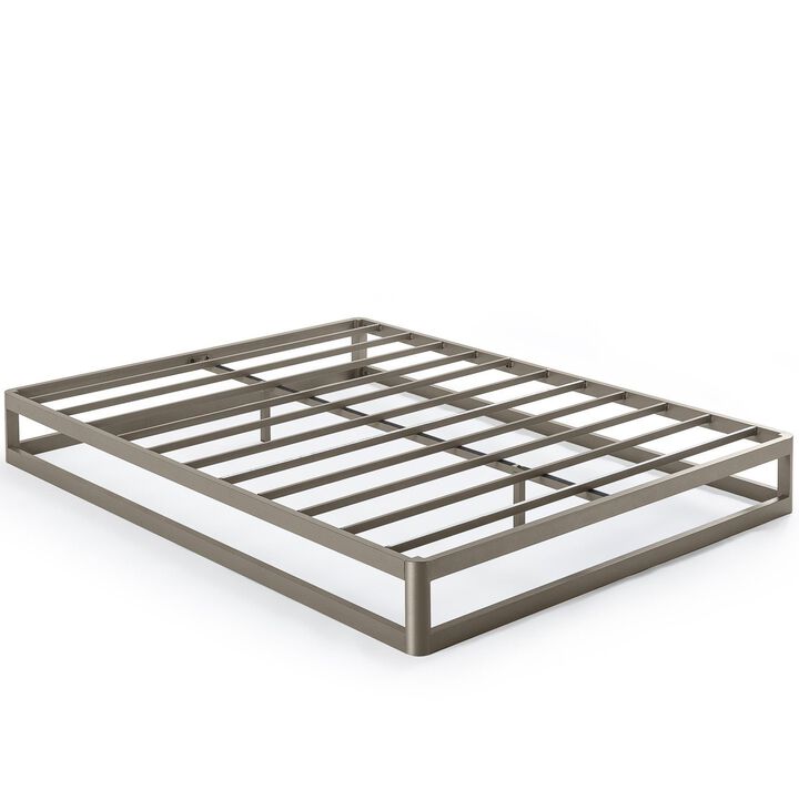 QuikFurn Full size Modern Heavy Duty Low Profile Metal Platform Bed Frame