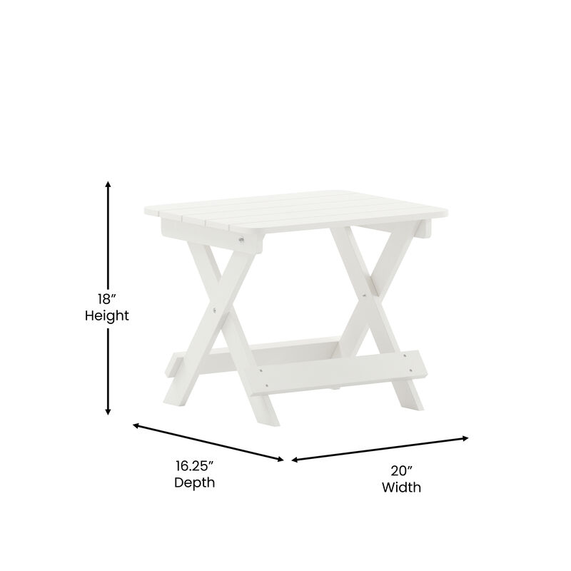 Plastic Adirondack Tables