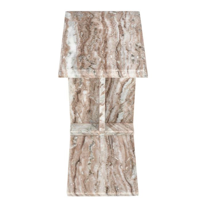 Jofran Bella Modern Luxury Solid Marble End C-Table