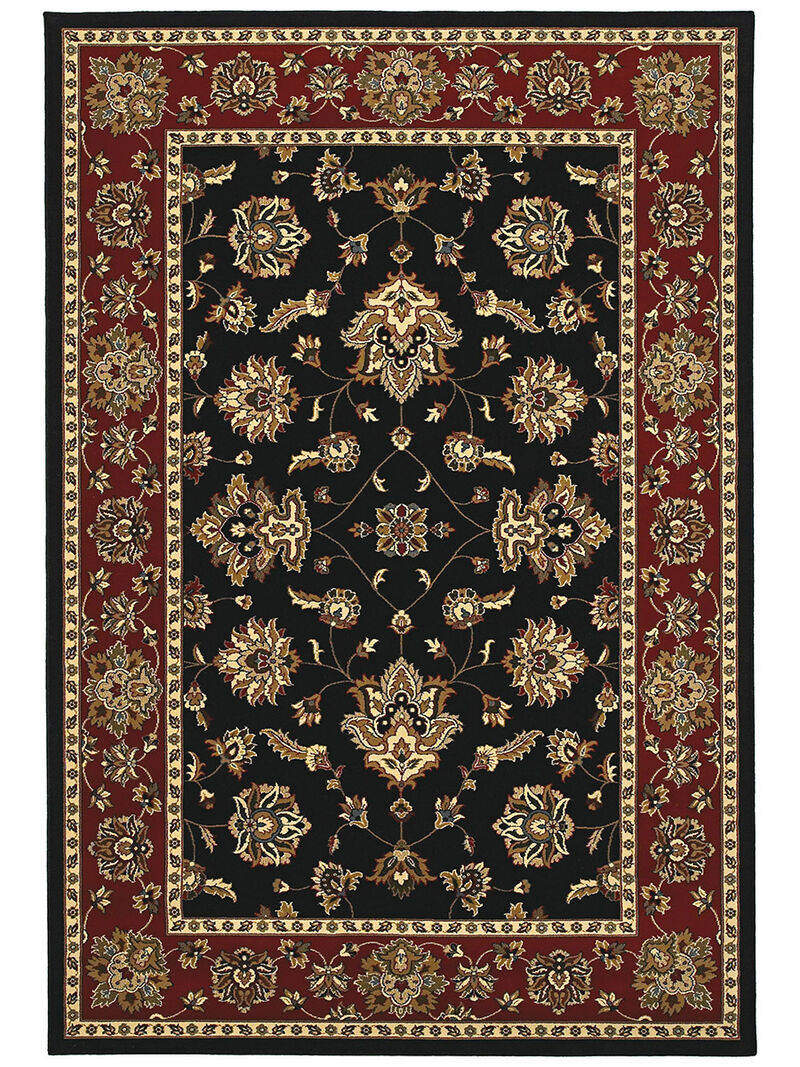 Ariana 4' x 6' Black Rug
