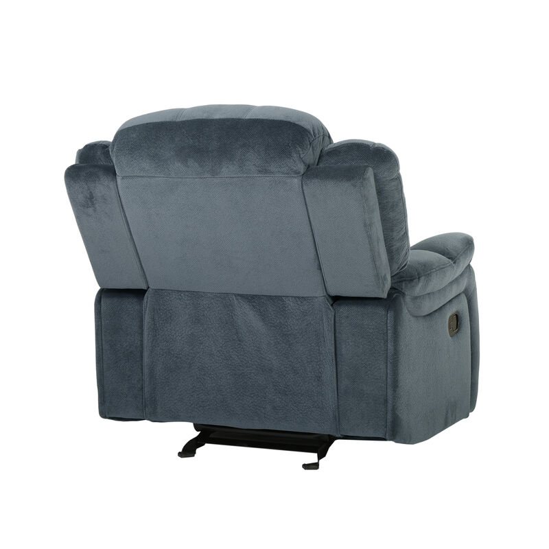 Merax Plush Fabric Recliner Chair