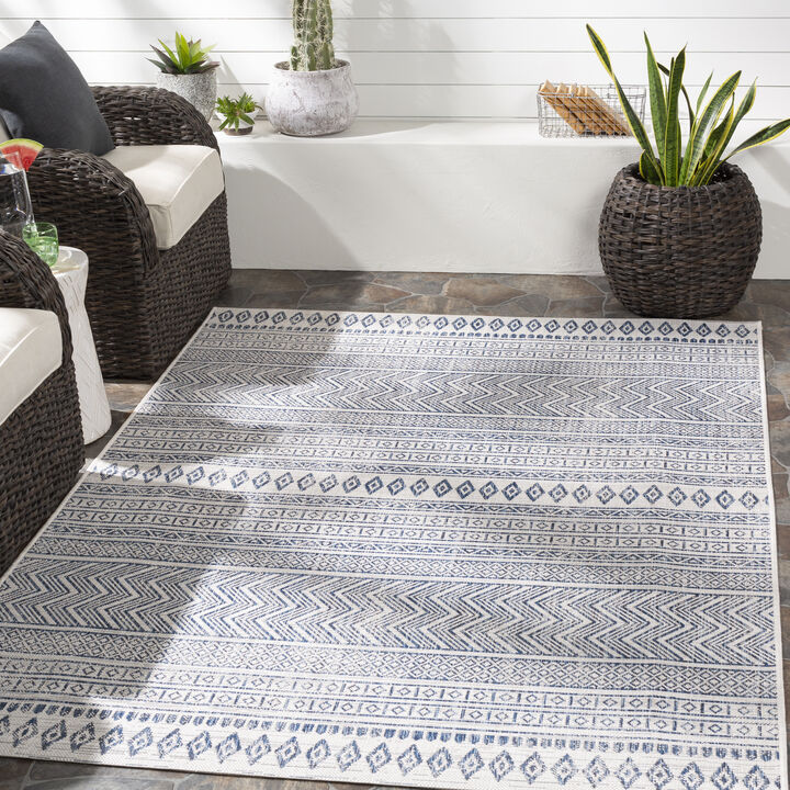 Eagean EAG-2345 2' x 2'11' Blue Rug
