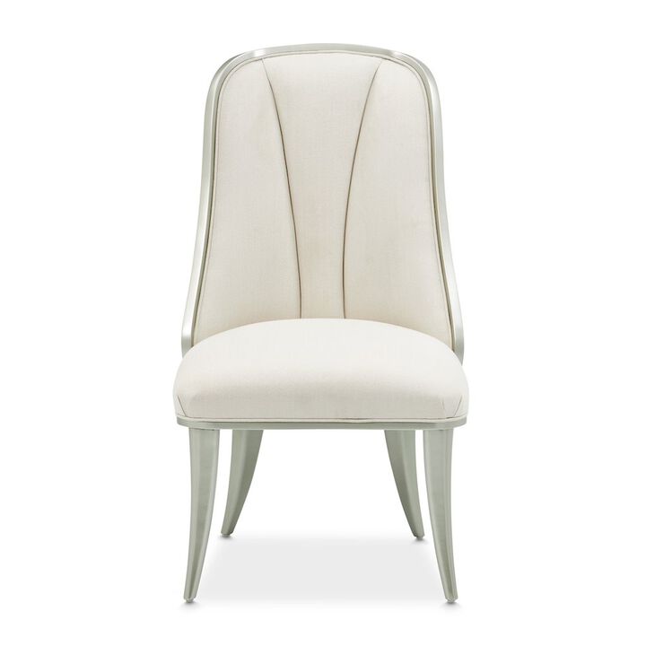 Michael Amini Penthouse Side Chair, Set of 2 - Ash Gray Set of 2