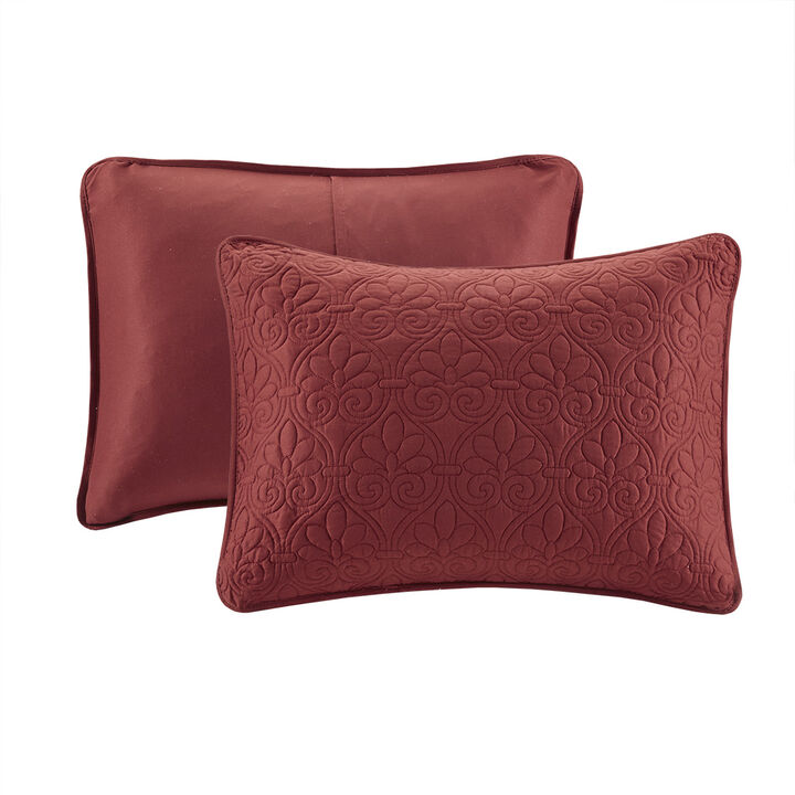 Gracie Mills Sandy Reversible Bedspread Set with Classic Stitch Pattern