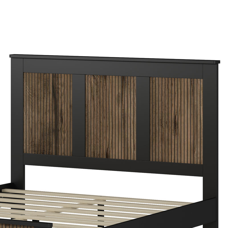 Merax 4-Pieces Bedroom Bed Sets
