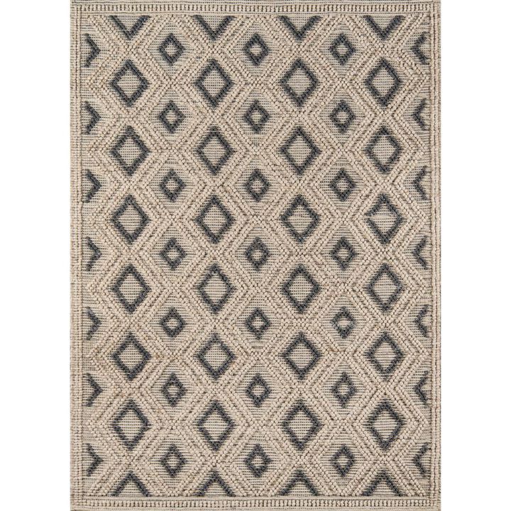 Momeni Contemporary Rectangle Area Rug, Beige, 5' X 7'