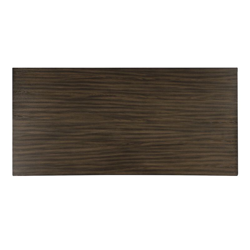 New Classic Furniture Cityscape Wood Rectangle Dining Table, Walnut