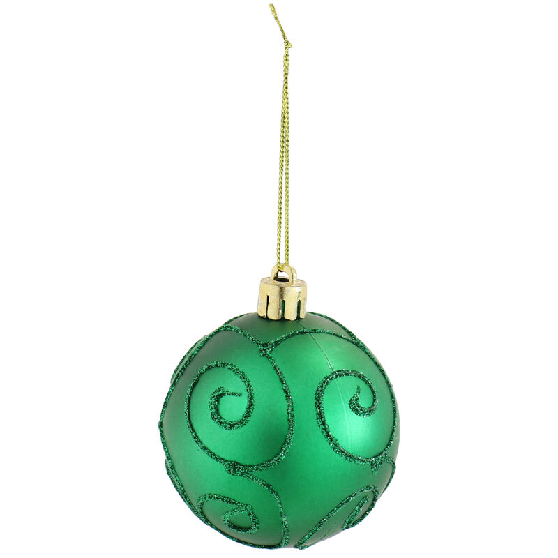Sunnydaze Holly Jolly 50-Piece Assorted Christmas Ornament Set - 2.25 in