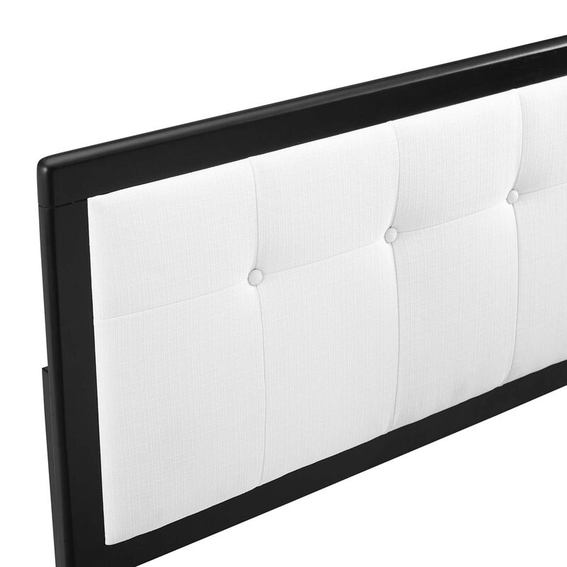 Modway - Draper Tufted King Fabric and Wood Headboard