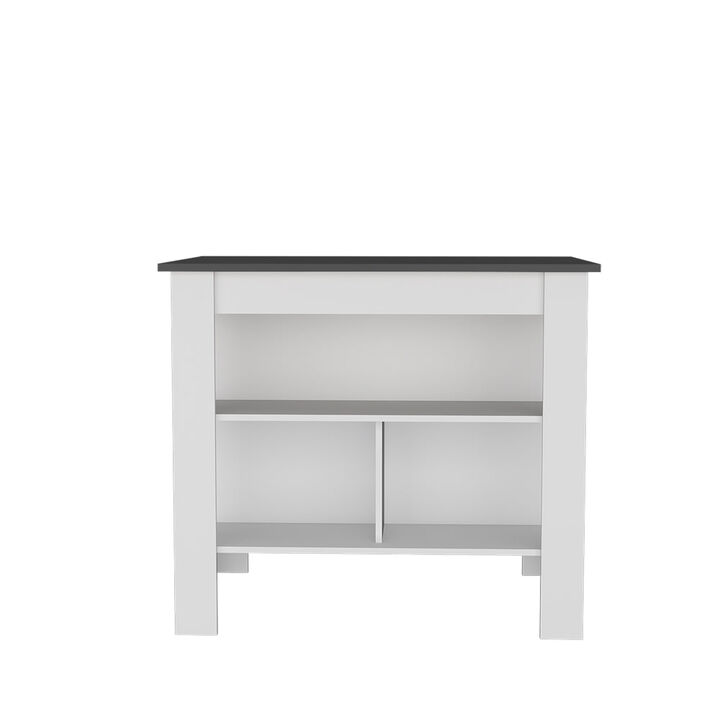 Kitchen Island Ada, Kitchen, Matt Gray / White