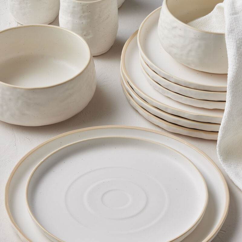 Stone by Mercer Project SHOSAI Stoneware 16 Piece Dinnerware Set