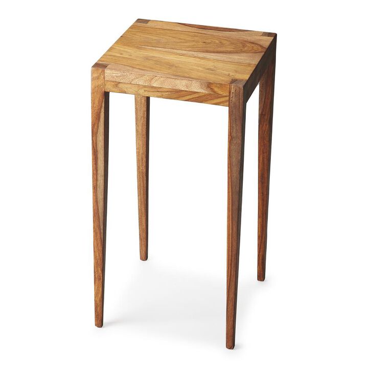 Butler Specialty Company Cagney Solid Wood Scatter Side Table, Light Brown