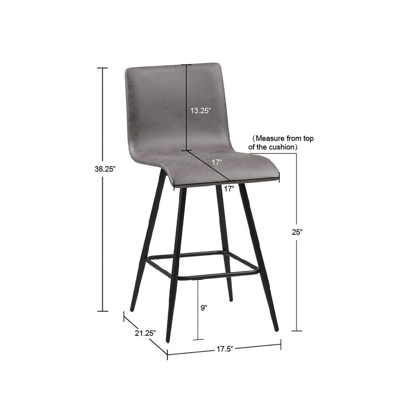 Adams Swivel Counter Stool