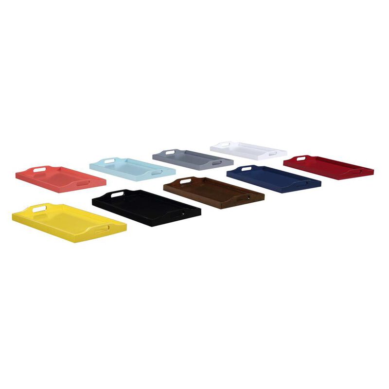 Convenience Concepts Designs2Go Serving Tray, Gray